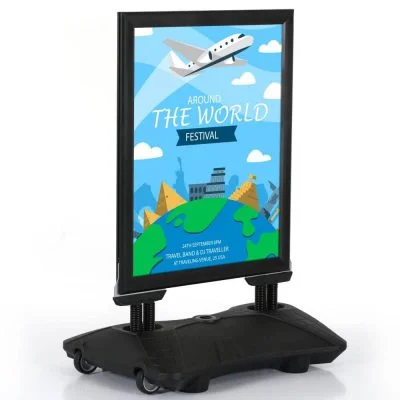 Weather/Wind Resistant Outdoor Pavement Sidewalk Sign