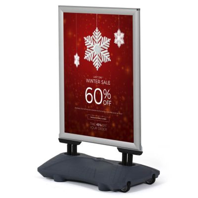 Weather/Wind Resistant Outdoor Pavement Sidewalk Sign