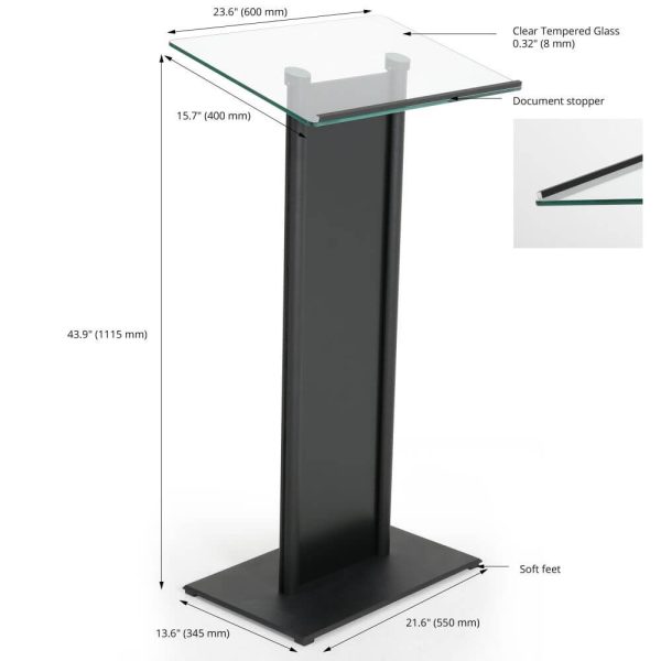 tempered-clear-glass-podium-with-aluminum-front-panel-black-lectern-pulpit-desk (2)
