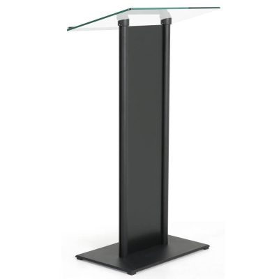 tempered-clear-glass-podium-with-aluminum-front-panel-black-lectern-pulpit-desk (5)