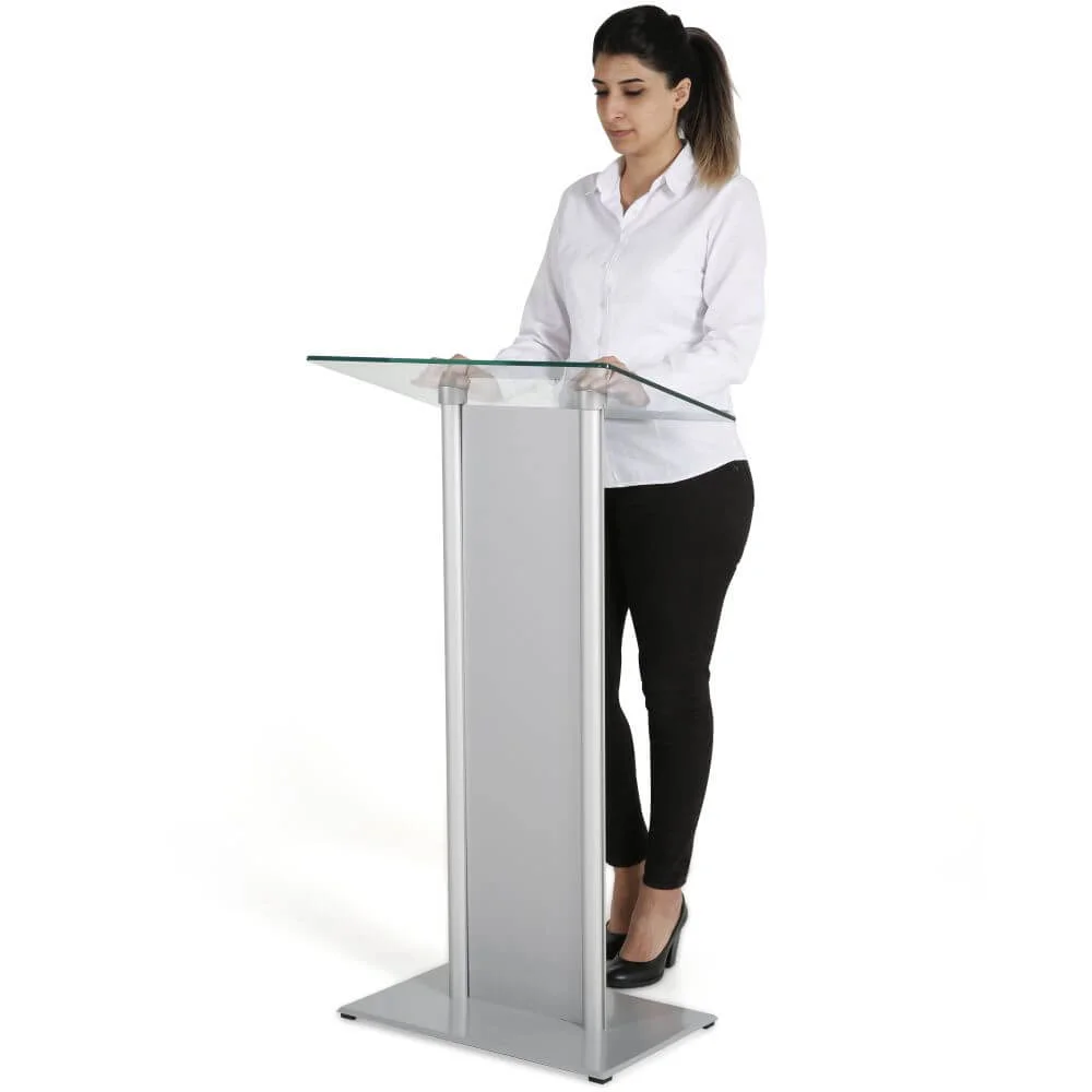 tempered-clear-glass-podium-with-aluminum-front-panel-silver-lectern-pulpit-desk (1) tempered-clear-glass-podium-with-aluminum-front-panel-silver-lectern-pulpit-desk (1)