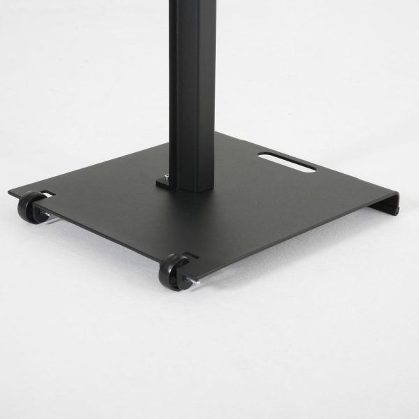pedestal-outdoor-sign-holder-black-11x17-inch-aluminum-snap-poster-frame-floor-standing-roll-on-wheels (6)