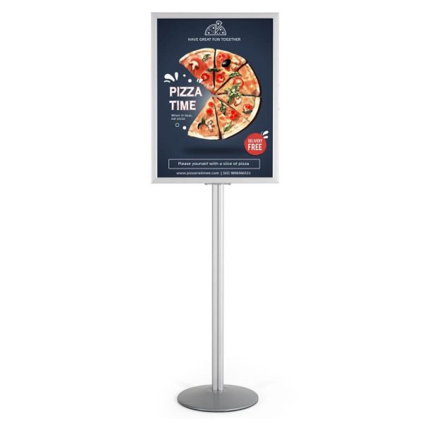 Pedestal Sign Holder Stand, Double Sided