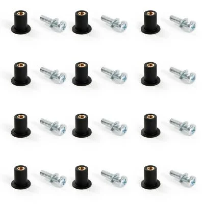 Well Nuts for Street SignPro Packed by 12 Pieces