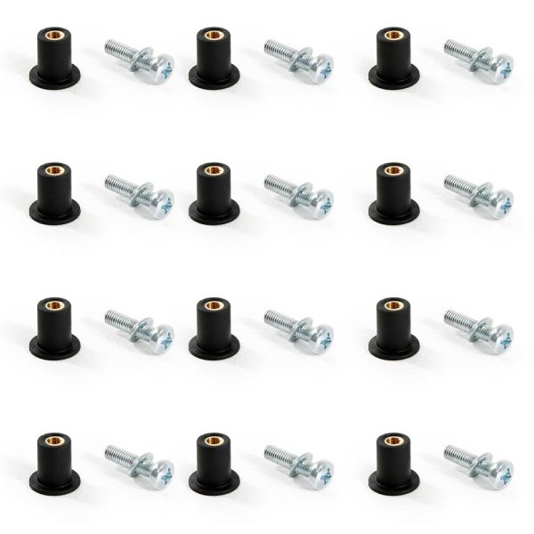 Well Nuts for Street SignPro Packed by 12 Pieces