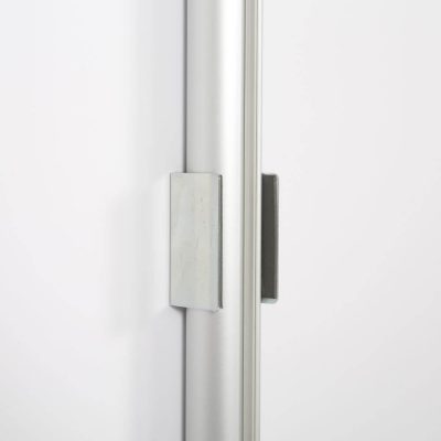 Clear Wall Separator with Wall Clips