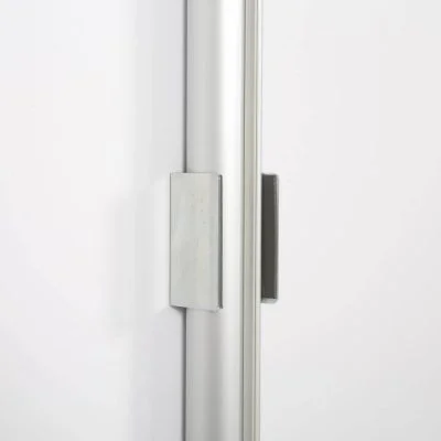 Clear Wall Separator with Wall Clips