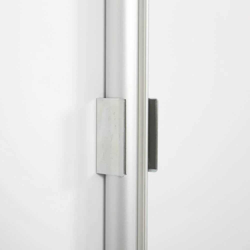 Clear Wall Separator with Wall Clips
