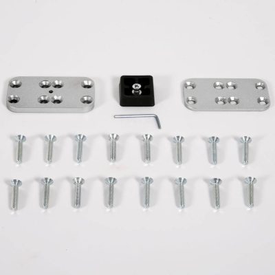 Clear Wall Separator Flat Connector Kit