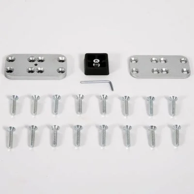 Clear Wall Separator Flat Connector Kit