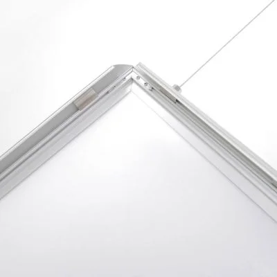 The inside of the LED Light Snap Poster Frame