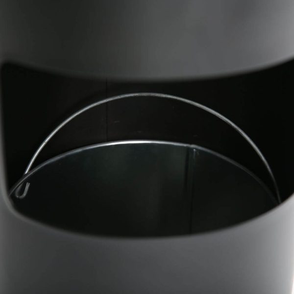 The removable inner bucket for the Ashtray Trash Can in black
