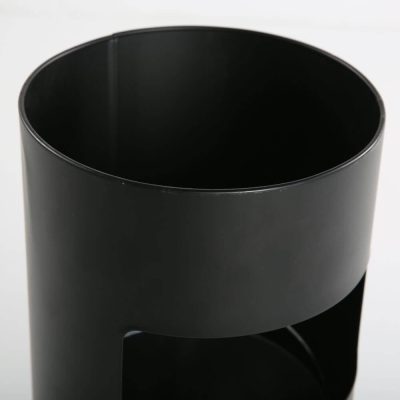 Black Ashtray Trash Can