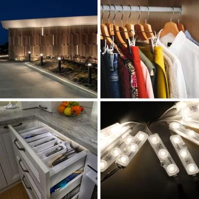 10 pcs 2835 3 LED Module 3000K White 100LM 160 deg Lens Letter Sign Billboard Backlight (4)