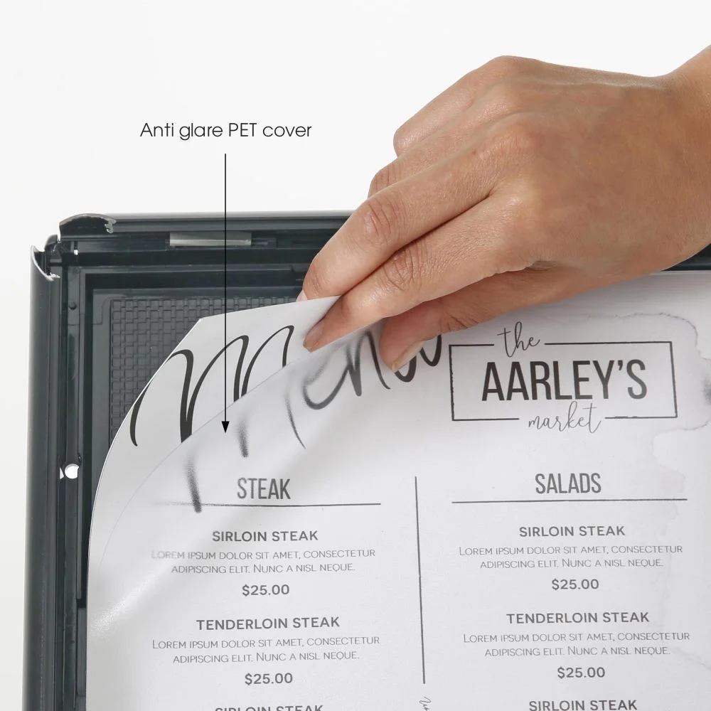 Pedestal Sign Holder Restaurant Menu Board Floor Standing 11x17 Anthracite Gray (4) Pedestal Sign Holder Restaurant Menu Board Floor Standing 11x17 Anthracite Gray (4)