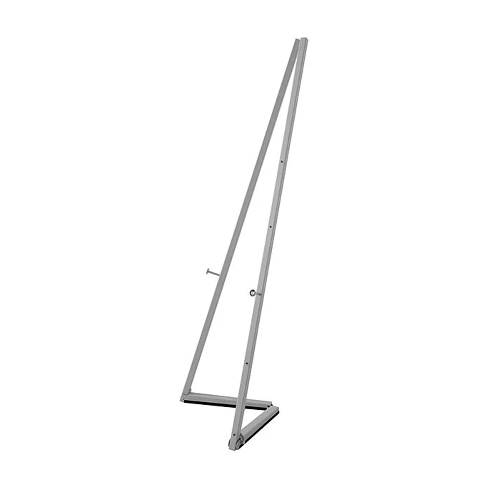 Gray Portable Easel 59 inch with 5 Different Height Adjustments Foldable  and Practical Solution for Painting