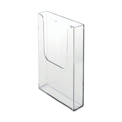 Wall Mount Brochure Holder, 1 Pocket, Wall Mount 8.5" x 11" Brochure Dimension