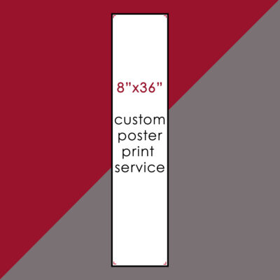 8x36 Self Adhesive Print